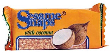 Sesame Snaps Sesame Snaps Coconut - 2 x 24 x 30g (KB587)