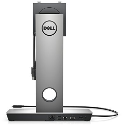 Dell Dock mit Monitor-Stand DS1000 (USB3.0, Ethernet, DisplayPort, 3 USB-Anschl├╝sse, f├╝r Computer, Laptop, Handy, Tablet)