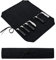 Knife Roll, Chef’s Knife Roll Case, Knife Bag, Waxed Canvas Cutlery Knives Holders, Home Kitchen Cooking Tools And Utensils Wrap Bag Wallet , Multi-Purpose Brush Roll Bag, Travel Tool Roll Pouch