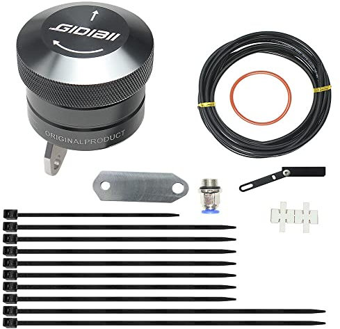 Motorrad-Kettenschmierer, Öler, Auto-Handsteuerung, Motorrad-Ölbecher-Teil (grau)