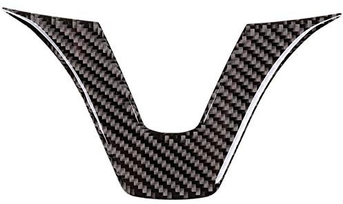 Senmubery Carbon Innen Aufkleber, Lenkrad Emblem Aufkleber, Passend für Mercedes C-Klasse W204 W205