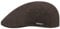 Stetson Texas Wool Gatsby Cap Herren - Mit Kaschmirwolle - 100% Baumwollfutter - Hoher Wollanteil - Mit edlem Markenpin - Doppellagiges Futterband - Schirmmütze Herbst/Winter braun XXL (62-63 cm)