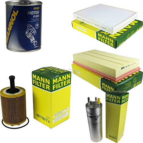 QR-Parts Set 85464426 WK 857/1 C 39 219 CU 2842 HU 719/7 x 9900 Original MANN-Filter Inspektionspaket SCT Motor Flush Motorspülung 11590729