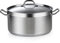 Cooks Standard Dutch Oven Casserole with Lid, 9 Quart Professional Stainless Steel Stockpots, Silver