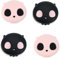 GeekShare Halloween Xbox One Grip Silicone Pad Set (2 Pares de 4) para Xbox One