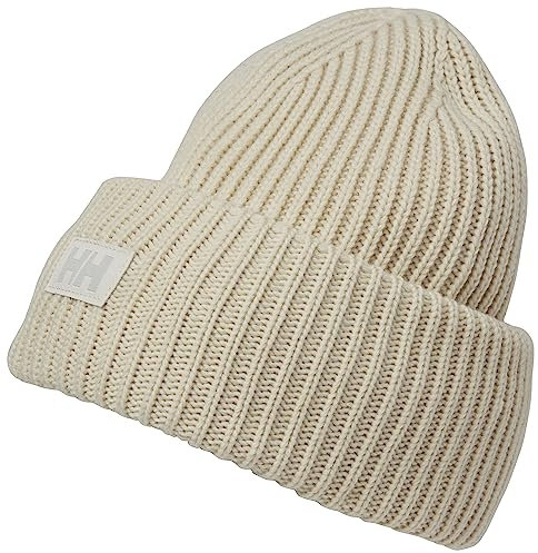 Helly Hansen Unisex HH Rib Beanie, Creme, STD