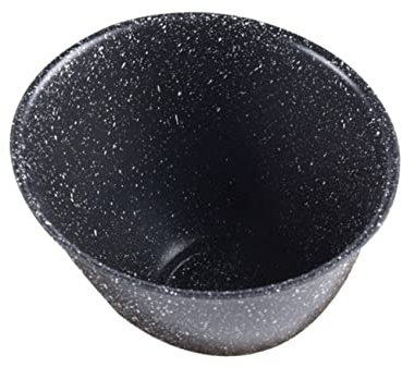 1 pieza soporte mate de boca de inmersión olla grande de cerámica recipiente de piedra para servir salsa de ensalada cuencos de almacenamiento versátiles organizador cuenco mezcla de condimentos en