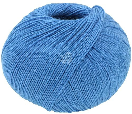 LANA GROSSA Meilenweit Seta | Sockengarn mit Seidenanteil, waschmaschinenfest | Handstrickgarn 55% Schurwolle (Merino), Polyamid, & Seide | 100g Wolle zum Stricken & Häkeln | 400m Garn FB31
