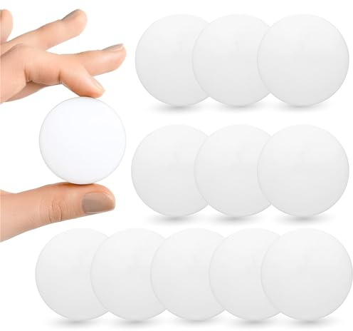 120x Türstopper & Türpuffer weiß - ⌀ 4 cm - Wand & Tür & Toilettendeckel - Stopper als Wandschutz - Gummistopper