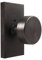 HIEMEY Oil Rubbed Bronze Door Knobs Interior with Lock, Privacy Vintage Door Knobs Oil Rubbed Bronze Door Handles for Bathroom Bedroom Round