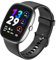 anyloop Smart Watch for Men Women, 1.69 Fitness Watch with SpO2 Heart Rate Monitor Sleep Tracker Step Counter Fitness Trackers 100+ Sports Modes Smart Watch for Android iOS (Obsidian Black)