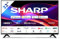 SHARP 32GD2225K 32-Inch HD Ready Frameless Roku Smart TV – HDR10, Active Motion 200, Dolby Digital Plus, 3x HDMI, USB, Apple AirPlay, Google Cast, Alexa/Google Assistant Compatible – Black