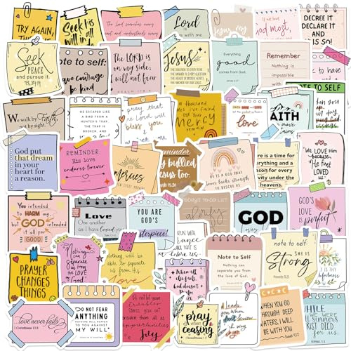 Warme Wünsche Aufkleber Positive Aufkleber, 50 Stück freundliche Erinnerungen Buchaufkleber Set Motivierende Laptop Aufkleber, Wasserdichte Aufkleber für Kinder, Studenten, Familie