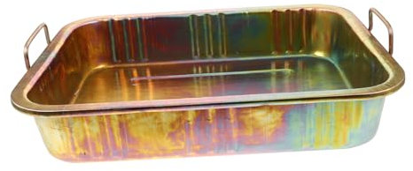 Mobestech Car Oil Catch Pan Oil Drip Tray Automotive Drain Container Steel Easy Storage