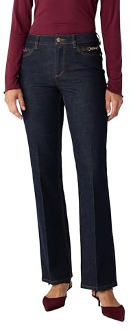 Comma Flared Denim mit Zier-Detail