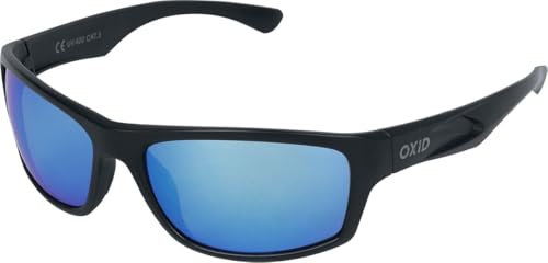 OXID 2050 Unisex Sonnenbrille schwarz/blau Polycarbonat Casual Wear, Festival