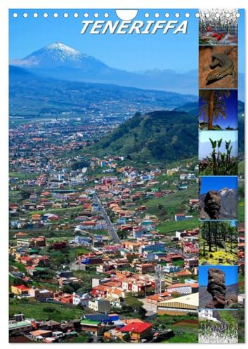 TENERIFFA (Wandkalender 2026 DIN A4 hoch), CALVENDO Monatskalender: Landschaft der Insel Teneriffa (CALVENDO Natur)