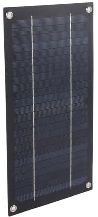 600W Chargeur Solaire Chargeur Monocristallin Silicon 100A Contrôleur de Charge avec un Câble d'extension Clamp/Holder de Batterie O Terminal d'anneau, Panneau Solaire Léger et Portable pour la