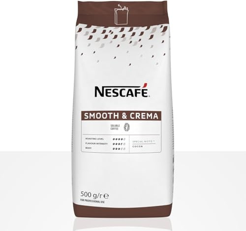 Nestle Nescafe Smooth & Crema 12 x 500g löslicher Instant-Kaffee