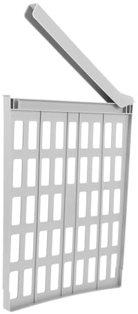 HEALSOPTHY Inserto para Separación Residuos de Diseño Clasificación Divisor Cubo Basura Alto de Plástico y Fácil Mantenimiento en Cocinas y Baños