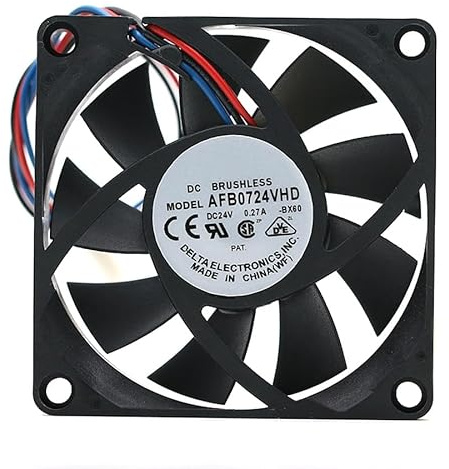 AFB0724VHD DC24V 0.27A 7020 7cm 2-Wire Inverter Cooling Fan