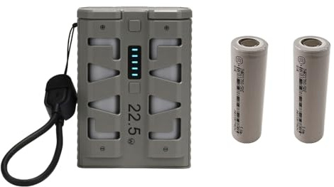 ZEPFJHE Portable 21700 Battery with Quick Charging and Easy Change Feature Compact 22.5W Fast Charging Mobile Power Portable Mobile