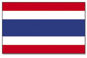 Outdoor - Hissflagge Thailand 90 * 150 cm Flagge
