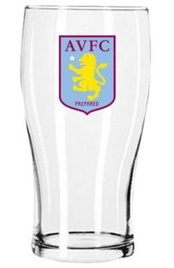 Aston Villa Pint Glass