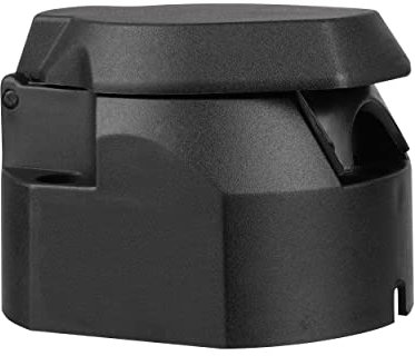 LAS Steckdose, 7-polig, 12V, Schlagfester Kunststoff, schwarz