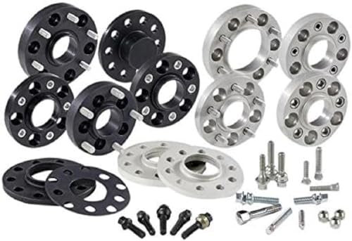 H&R DRA-System Spürverbreiterungsatz 80mm pro Achse - Lochkreis 4x100 - Mittenzentrierung 57,1mm - System M12x1,5 - kompatibel mit Volkswagen - Schwarz