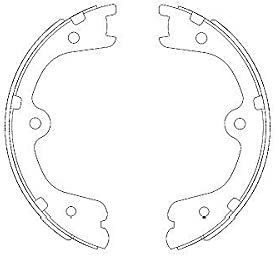 Kavo Parts KBS-7404 Bremsbacke