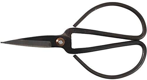 Vivi Gade Vintage - kleine Schere für Stoff, Verbandszeug und andere Materialien, Größe: Länge: 15 cm; B: 8 cm, schwarz, 1 Stück