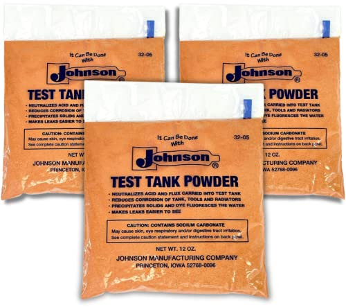 Plasma Table Green Cutting Fluid Powder & Radiator Repair Test Tank Cleaner - 3 Bag, 12 Oz - Green Fluorescent Dye for Leak Detection - Made in USA