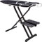 JATA HOGAR TP600 -Tabla de Planchar Plegable, Medidas 136 x 46 cm, Estructura Aluminio Anticorrosión, Resistencia 40 kg, Antideslizante, Funda 100% Algodón, Reposa Planchas, Fabricación europea