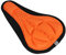 Colorful Fahrrad Satteldecke Sattelbezüge Bike Sattel Cover Sitz Matte bequem Kissen weicher Sitz Bezug für Bike (Orange)