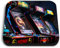 1 x Square MDF Fridge Magnet - Vintage Arcade Games Gamer Retro 24379