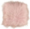 generisch Lammfell Kissenbezug pink 40 x 40 cm aus isländischem Lammfell Schaffell Kissen