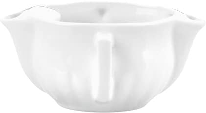 Pillivuyt, French Porcelain Sauceboat / Gravy Boat Separator, Fat & Lean