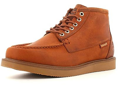 Timberland Uomo Newmarket II Moc Toe Chukka Pelle Rust Stivali 44.5 EU