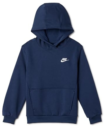 NIKE K NSW Club FLC HDY Lbr Top Unisex - Bambini e Ragazzi