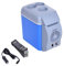 Mini nevera portatil con congelador para coche pequeño - Refrigerador termoeléctrico y calentador de 7,5 L a prueba de fugas