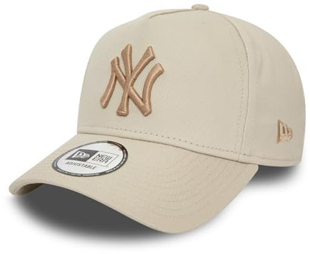 New Era MLB Baseball Cap New York Yankees Snapback verstellbar Kappe NY beige - One-Size