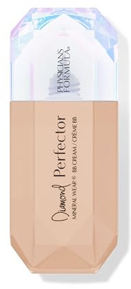 Physicians Formula Mineral Wear Diamond Perfector BB Cream, Getönte Feuchtigkeitscreme mit Diamantextrakt und Vitamin E, Leichte Deckkraft, Leuchtendes Finish, Medium to Tan