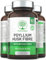 Flohsamenschalen Kapseln mit Probiotika – 1.400 mg Flohsamenschalenpulver pro Portion – 60 Hochdosierte Ballaststoff Kapseln - 99% Reine Indische Psyllium Husk & 6 Mrd. KBE Probiotika Komplex
