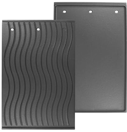 56040 56041 Grillplatte für Napoleon PRO 500, Prestige 500, Napoleon LEX Serie BBQ Grillzubehör, wendbare Gusseisen-Grillplatte, Grill-Ersatzteile