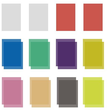 20 färgflingor, färgkorrigeringsfolie, transparent färgfilter, fyrkantig färgtransparent folie, strålkastarfärgfolie