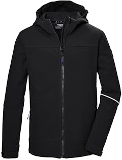 Killtec Jungen Kos 143 Bys Sftshll Jckt Softshelljacke/Outdoorjacke mit Kapuze