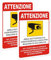 Acuxiaza 2 Pezzi Cartello Area Videosorvegliata 20x30 cm Targa Videosorveglianza Alluminio Segnaletica Area Videosorvegliata Riflettente, Impermeabile, Resistente UV, Interno ed Esterno