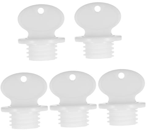 OHPHCALL Wärmflaschen-stopfen-set 5-teilig Verschlussstopfen Aus Kunststoff Auslaufsicher Und Einfach Zu Verwenden