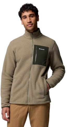Columbia Herren Jasper Ridge Pebbled Full Zip Fleece Fleecejacke mit durchgehendem Reißverschluss